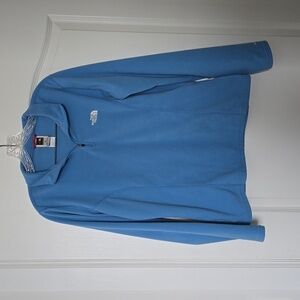 The North Face Light Blue 1/4 Zip Fleece Pullover TKA 100 Women L